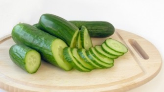 Le concombre, un aliment idéal en été :   rafraîchissant et peu calorique