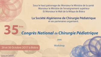 35ème congrès national de chirurgie pédiatrique