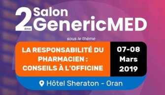 2éme Salon GenericMed-07 et 08 Mars 2019