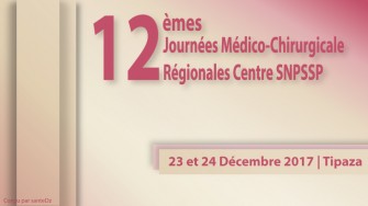 12èmes JMCRC-SNPSSP