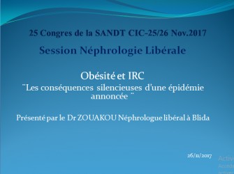 Obésité et IRC : Les conséquences silencieuses dune épidémie annoncée