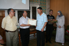 Cérémonie de clôture du 1er cycle d'enseignement intensif de l'Anglais au corps médical, Université Emir Abdelkader de Constantine