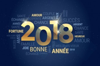 Bonne année 2018 